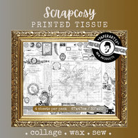 PaperArtsy Printed Tissue Collage Paper: Scrapcosy