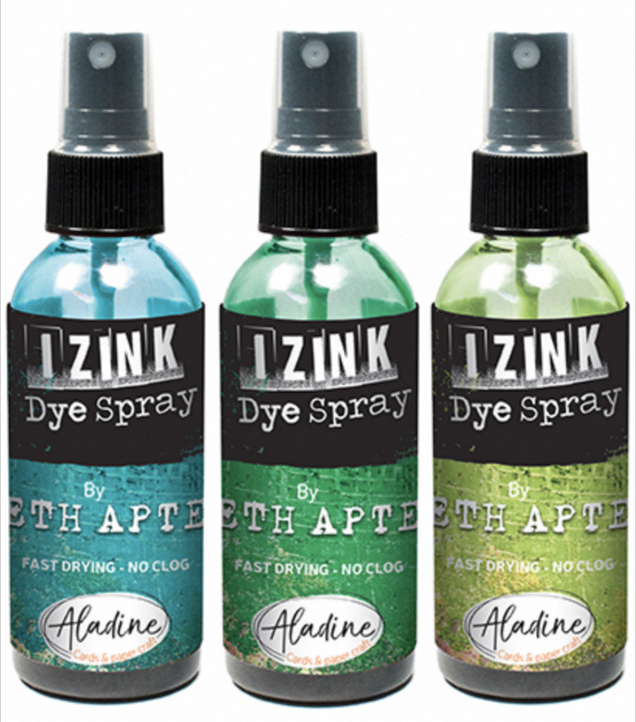 Izink Dye Spray: Leaf Set