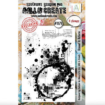 NEW: AALL & CREATE Photopolymer Clear Stamp Set: Bound to Return