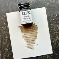 Fiber + Mud Botanical Black Walnut Dye Ink