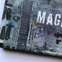 In the Air: Original Mixed Media Art