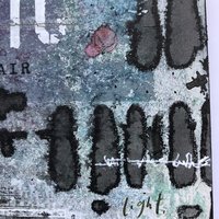 In the Air: Original Mixed Media Art