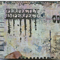 Perfect: Original Mixed Media Art