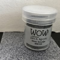 WOW Embossing Powder: Silver Smudge