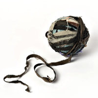 Vintage Japanese Boro Rag Ball