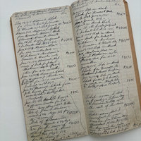 Antique Ledger: 1917