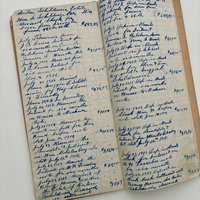 Antique Ledger: 1917