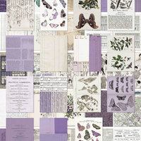 RESTOCKED: 49 and Market Collage Sheet Pack: Lavender