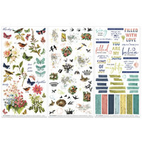 49 and Market Essentials Rub-On Set: Birdsong