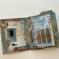 A Single Step: Original Mixed Media Artist Book