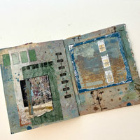 A Single Step: Original Mixed Media Artist Book