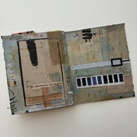 A Single Step: Original Mixed Media Artist Book