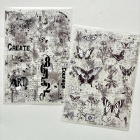 AALL & CREATE Rub-Ons: Lyrical Traces