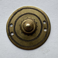 Ethiopian Antique Brass Medallion 