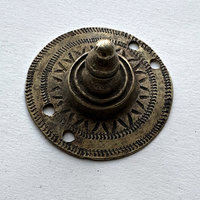 Ethiopian Antique Brass Medallion 