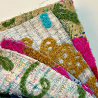 Hand Stitched & Embroidered Kantha Bundle