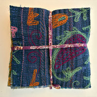Hand Stitched & Embroidered Kantha Bundle