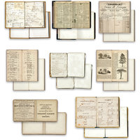Katie Pertiet Ephemera Pack: Vintage Bookmakers