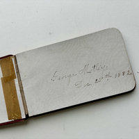 1882 Autograph Album