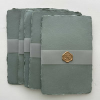 NEW: Sage Handmade Paper: Set of 10