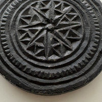 Carved Stone Biscuit Mold: 2