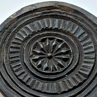 SOLD: Carved Stone Biscuit Mold: 1