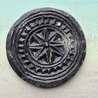 Carved Stone Biscuit Mold: 1