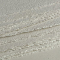 SOLD OUT: French Handmade HEAVYWEIGHT Paper: LARGE Blanc 
