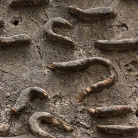 SOLD: Vintage Print Block Large 8