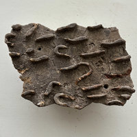 SOLD: Vintage Print Block Large 8