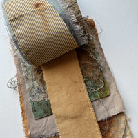 Blowing in the Wind: Original Mixed Media Art