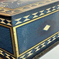 SOLD: Vintage Metal Blue Box