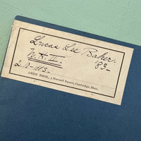 SOLD: 1880-1883 Harvard Blue Book: N.H. II #1