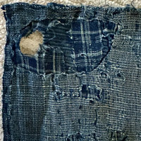Antique Japanese Boro Textile Fragment 1
