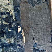 Antique Japanese Boro Textile Fragment 1