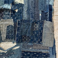 Antique Japanese Boro Textile Fragment 2