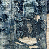 Antique Japanese Boro Textile Fragment 2