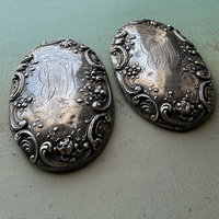 Engraved Metal Brush Backs