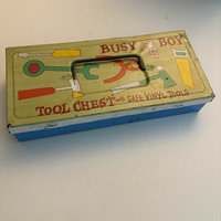 Vintage Busy Boy Tool Chest with Tools