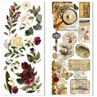 Ciao Bella Adhesive Sheets: Cabinet of Curiosities