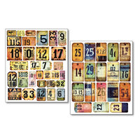 NEW: Ciao Bella Mixed Media Labels: Scratched