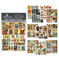 NEW: Ciao Bella Mixed Media Labels: Scratched