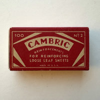 Vintage 1950s Office Supplies: Reinforcers