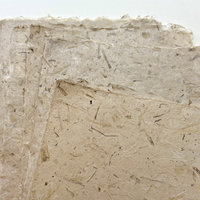Natural Handmade Paper: Milkweed Fiber