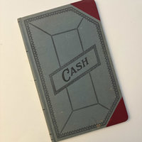 SOLD: Vintage Ledger: Cash