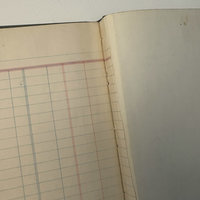 SOLD: Vintage Ledger: Cash
