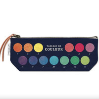 Zippered Pouch Small: Tableau De Couleur