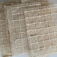 French Natural Handmade Paper: Squares
