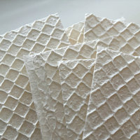 French Natural Handmade Paper: Waffles