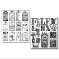 Ciao Bella Transparent Adhesive Sheets: Lithographs